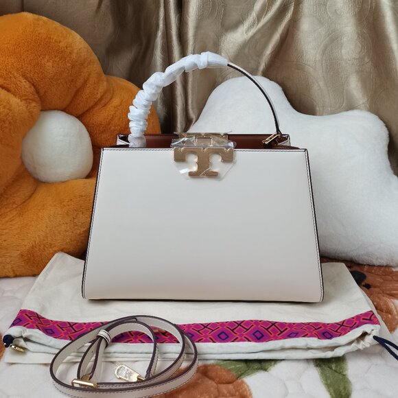 Tory Burch Handbags - Tory Burch Eleanor Spazzolato Satchel Bag